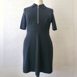 Simply Be Black Skater Dress Size 14
